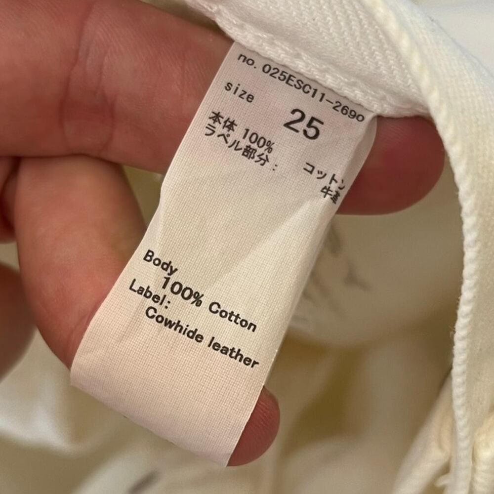 Moussy vintage Cutoff Jean shorts 025esc11-2690 sz 25 Women's White *Stain - Picture 13 of 16